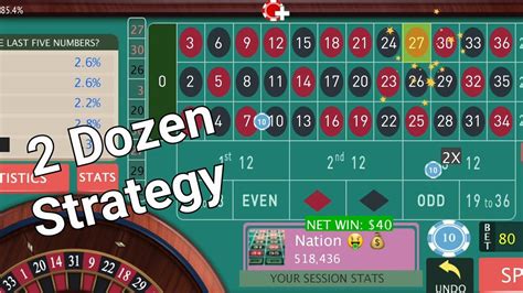 Dozen Roulette Strategy .